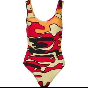 🛍FINAL SALE! Kendall + Kylie Camo Bodysuit